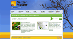 Desktop Screenshot of gardenmaster.co.za