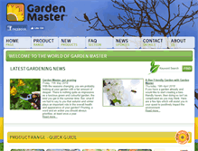 Tablet Screenshot of gardenmaster.co.za